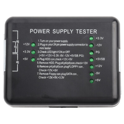 Computer Power Supply Tester Essential Tool For Technicians 