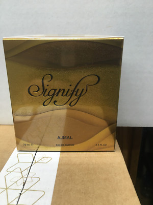Signify Eau de Parfum 2.5 oz  by Ajmal  USA Seller.