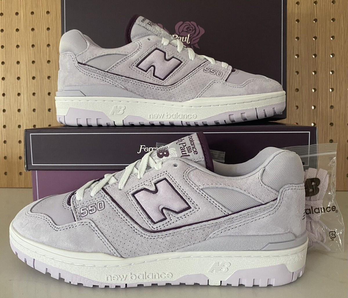 New Balance 550 Rich Paul Forever Yours Grey Violet BB550RR1