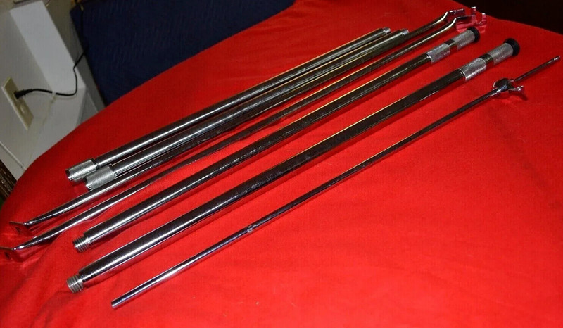 Set of legs brackets for vintage fender rhodes piano