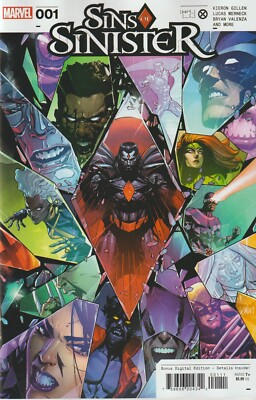 MARVEL COMICS SINS OF SINISTER #1 MARCH 2023 1ST PRINT NM