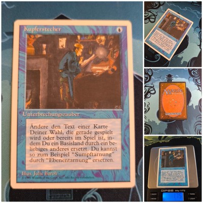 MTG Magical Hack     Nm Fourth Edition 1995 Magic The Gathering Blue Card Og