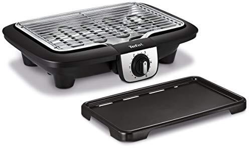 Plancha grill portable 2en1 contre les fumées de cuisson appareil inox compact 2100W