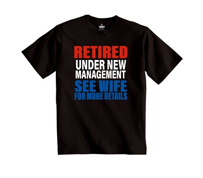 Ruhestand Top Herren Rentner unter neuer Leitung Siehe Frau für Details T-Shirt