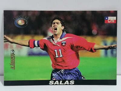 FRANCE 98 Card #19 MARCELO SALAS Chile Team, 1998 FIFA WORLD CUP