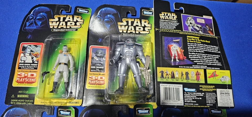 1998 - Kenner - Juego completo de 9 escenas de juego 3D Universo Expandido - Completo Foto 2 de 4