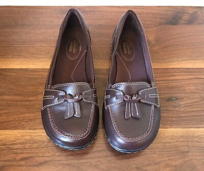 clarks ashland bubble burgundy