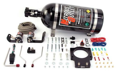 Sistema de placas de 90 mm de salida nitrosa GM 06-07 CTS-V (botella de 10 lb) - Imagen 1 de 4