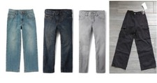 NWT Gymboree Children's Place Boys Classic Denim Jeans Gray Blue Size 10