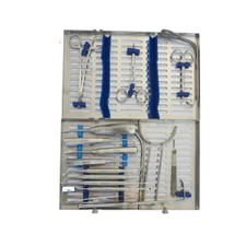 Dental Surgical Extraction Instrument Set 17 Pcs OROAX with Cassette & More
