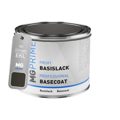 Autolack für Citroen EKL Smart Grey Nacre Metallic Amazonite Grau Metallic 0,5L