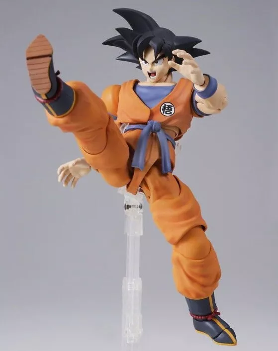 Bandai Genuine Dragon Ball MG FIGURE-RISE 1/8 Super Saiyan Son Goku Anime  Action Figure Assembly Model Toys Gifts for Birthday