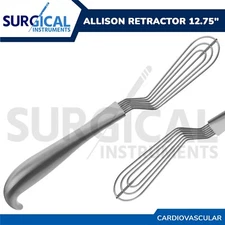 ALLISON Retractor Cardiovascular  12.75" Standard size Stainless German Grade