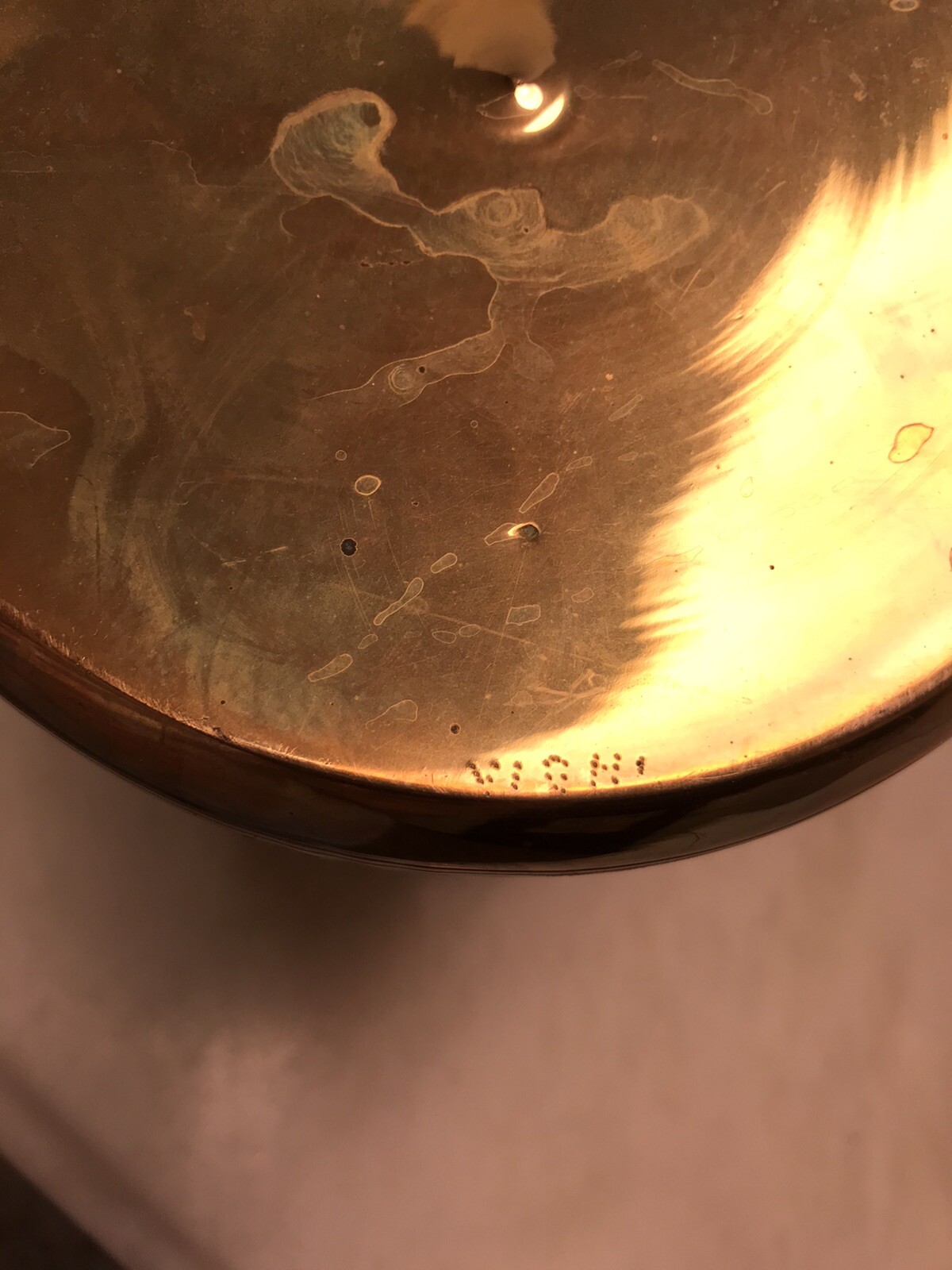 Brass Pitcher Vase Decor with Handle