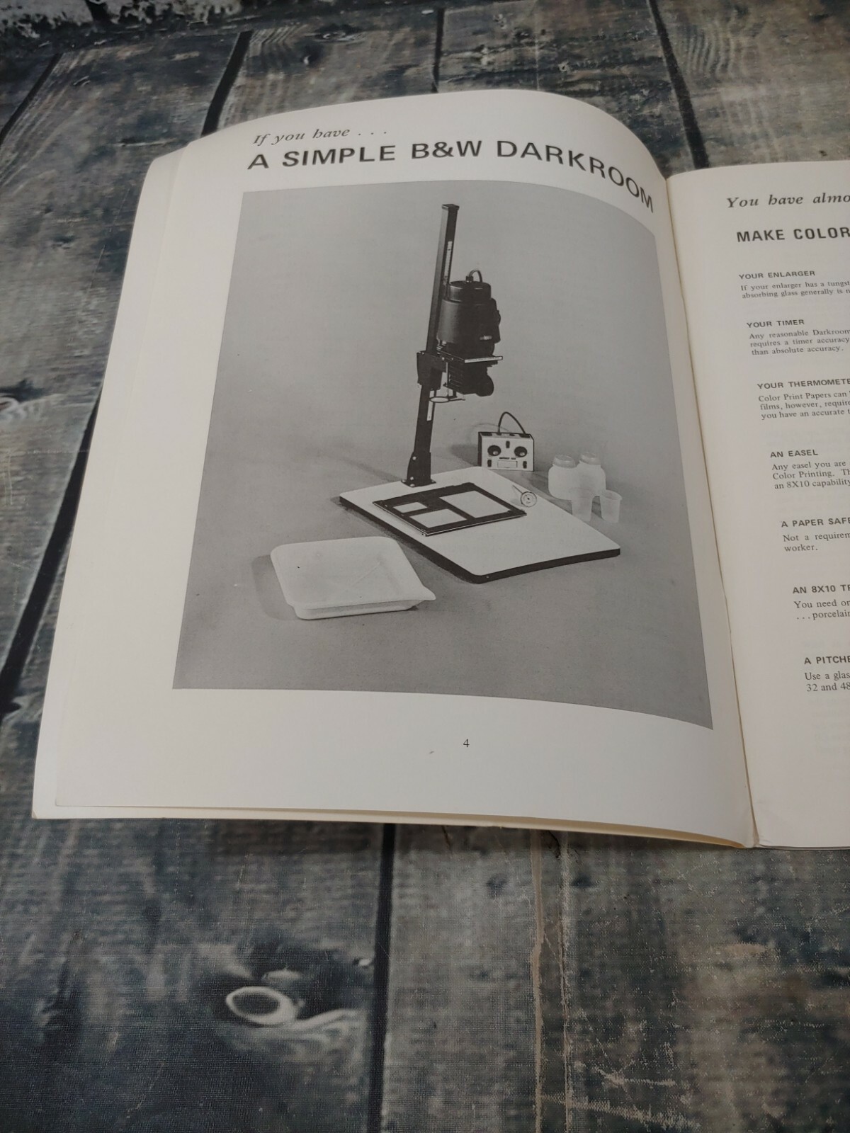 Vintage UNICOLOR COLOR DARKROOM PRIMER Book Guide 1978 eBay