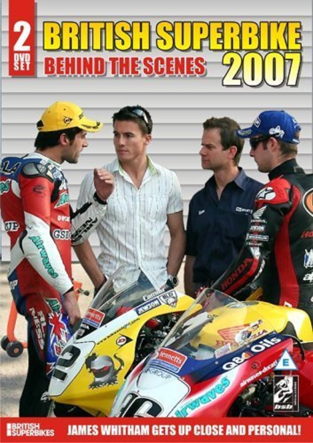 British Superbike 2007  Behind The Scenes DVD 2007 2 Disc Set