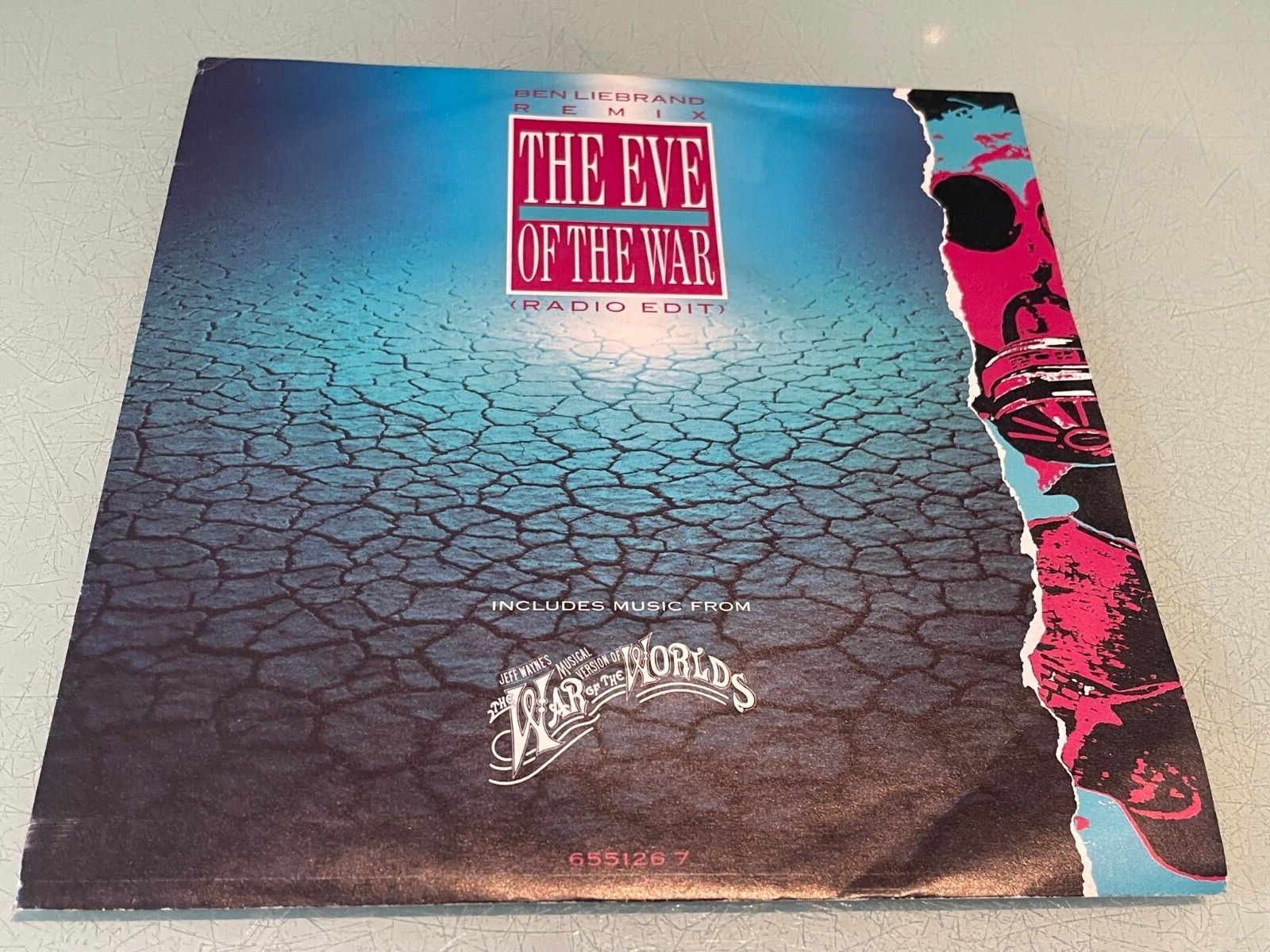 Jeff Wayne - The Eve of The War (Liebrand Remix) - Vinyl Record 7"" Single 1989