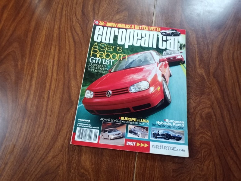 European Car Magazine June 2000 – A Star is Reborn, Volkswagen GTI 1.8T / Ford G