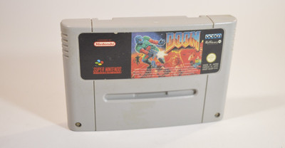 Doom Super Nintendo Original SNES PAL Spiel (Europe Video Game)