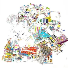 HUGE Scrapbooking Sticker Lot, Holidays, Parties, Seasonal, Disney ~~6 Pounds+