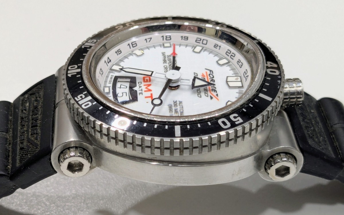 Formex 4 Speed DS 2000 GMT 45mm Titanium Mens Watch. RARE! | eBay