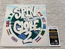 Connor Price signed photo 12X12 proof JSA COA autographed Spin The Globe 2