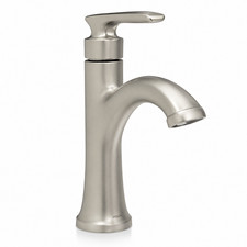 Moen Ellicott Single Handle Bathroom Faucet Brushed Nickel Finish