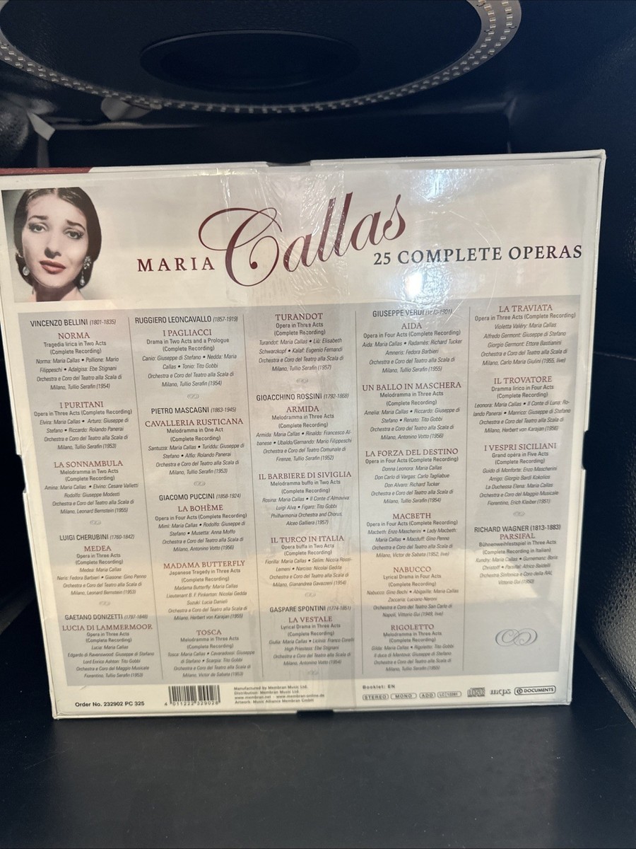 Maria Callas: Her Greatest Operas (CD, Oct-2009, Membran) for sale
