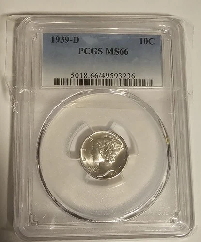 Mercury Dimes 10c Silver MS Grade