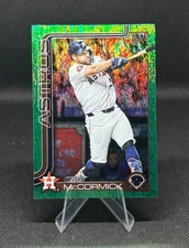 2025 Topps Series 2 - Chas McCormick #391 Green Holofoil /99