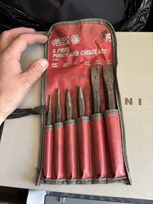 Matco Tools Punch And Chisel Set SPC6PA USA Complete Set