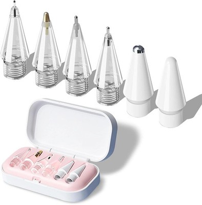 Replacement Tips for Apple Pencil Pro (1st/2nd Gen & USB-C), Upgraded iPad Pink
