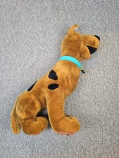 Scooby Doo Plush Stuffed Talking Toy Collectible Dog with Collar Untested 