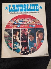 Landslide Game 1971 Parker Brothers Power Politics Board Game 100%