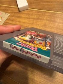 Panic Restaurant (Nintendo NES) CIB completo RARO GRIAL AUT&Eacute;NTICO videojuego PR