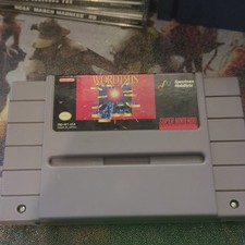 Spectrum HoloByte Wordtris SUPER NES SNES NTSC-U/C Puzzle Game Cartridge Only