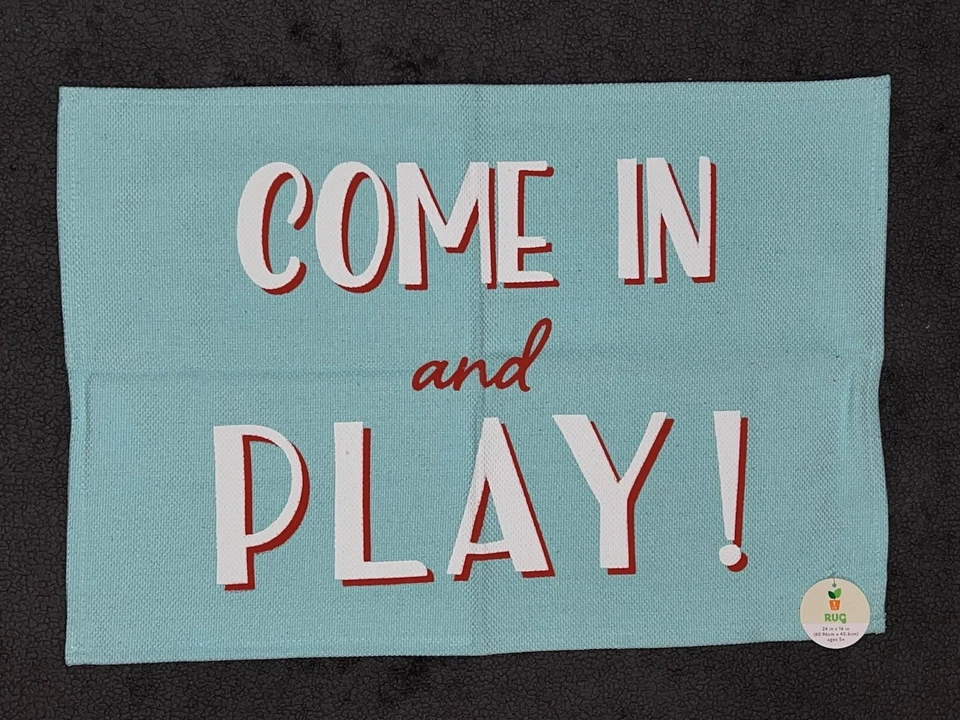 "Alfombra de tiro Come In And Play 24"" x 16""" Foto 2 de 3