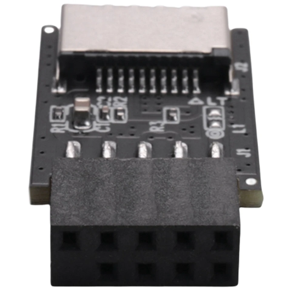 Scheda Madre USB2.0 9Pin a TYPE-C A-KEY Convertitore Connettore Anteriore U3774 - Immagine 2 di 4