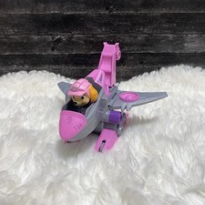 Paw Patrol Skye Transforming Rescue Plane Vehicle Toy Pup Figure Pink Jet