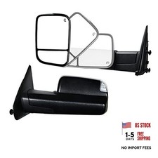 Pair Towing Mirrors fit 02-08 for Dodge Ram 1500 03-09 for Dodge Ram 2500 3500
