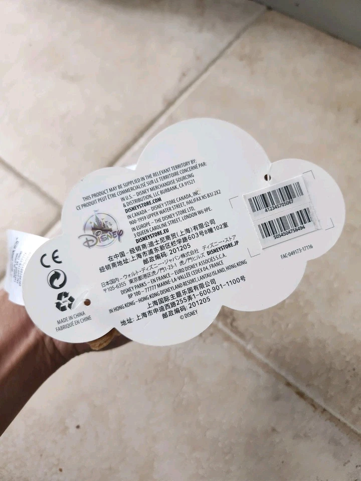 Disney Store 2.5"L Chip & Dale Ufufy Mini Plush Set New  - Image 3 of 4