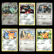 6x Copperajah ex Lot 150.0 Scarlet Violet Series Paldea Evolved Pokemon Cards