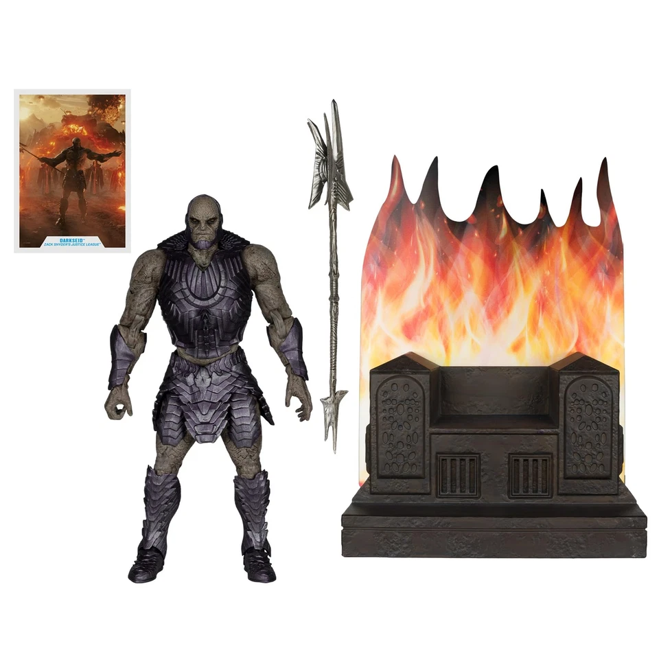McFarlane Toys DC Multiverse Justice League Darkseid With Throne 9" Mega Figure - Image 2 of 4