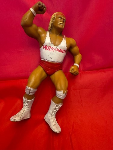 WWE LJN - White Shirt Hulk Hogan  - 1988 Series 5 ...