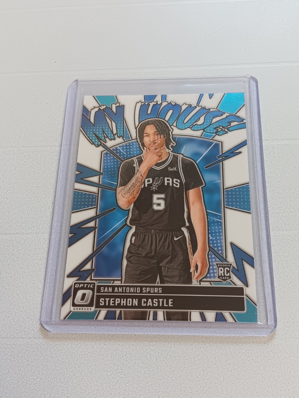 2024-25 Panini Donruss Optic - My House Stephon Castle #16 (RC)