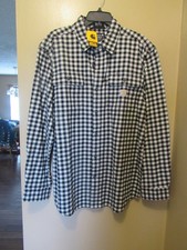 NWT MEN'S MEDIUM HEAVYWEIGHT CARHARTT PLAID FLANNEL SHIRT