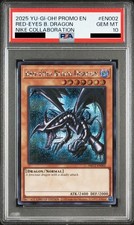 PSA 10 Yu-Gi-Oh RED-EYES BLACK DRAGON NIKE COLLABORATION EN002 PROMO 2025 JP