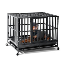 Oranland 38 inch Heavy Duty Indestructible Dog Crate,2025 New Upgraded Reinfo...