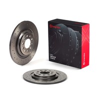2X Brembo Bremsscheibe Voll Gelocht Ø320Mm FüR Jeep Cherokee KL