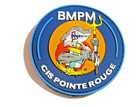 ECUSSON PVC BMPM BATAILLON DES MARINS POMPIERS DE MARSEILLE 13 CIS POINTE ROUGE